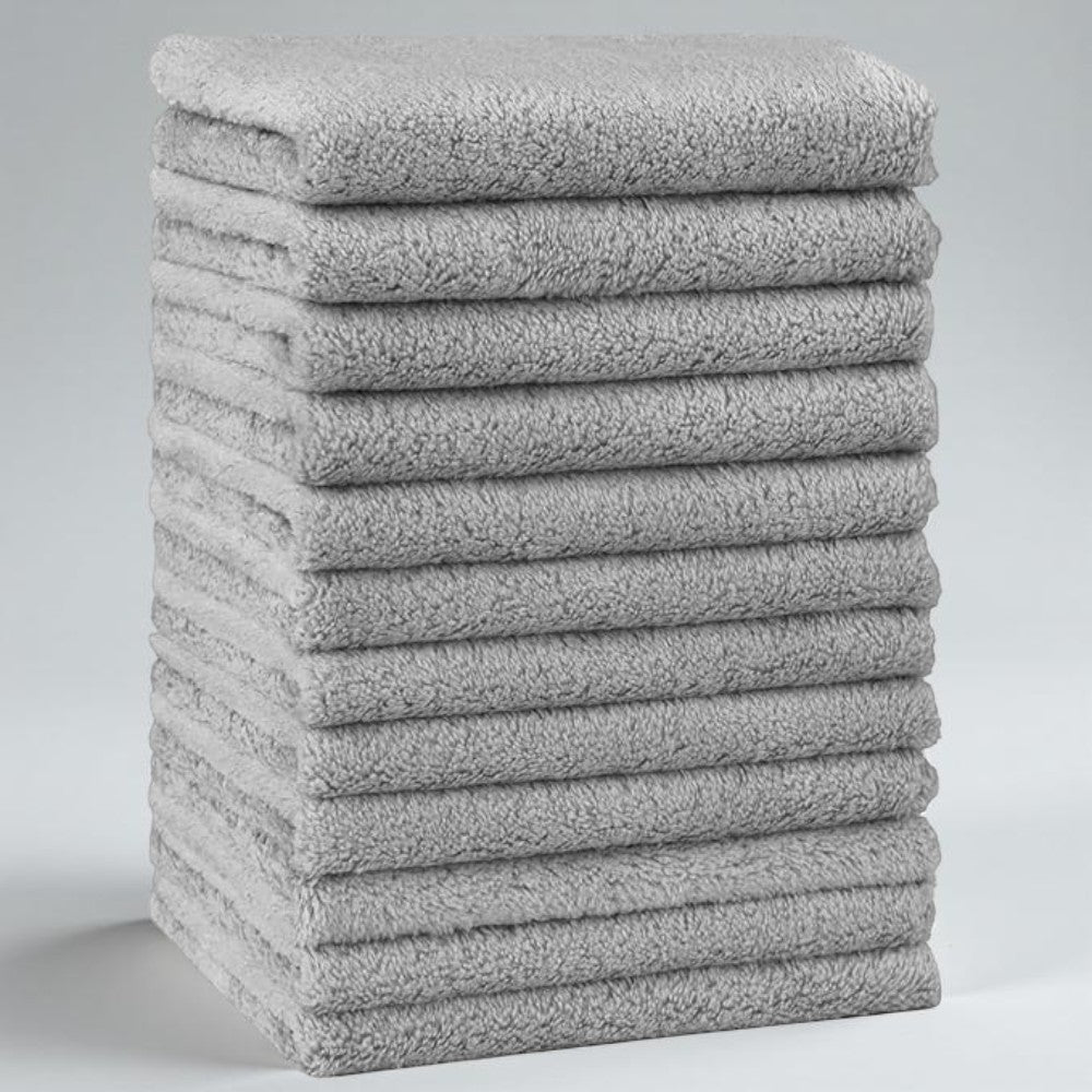 Baby Towels Washcloth Set Absorbent Reusable Cleaning Cloths