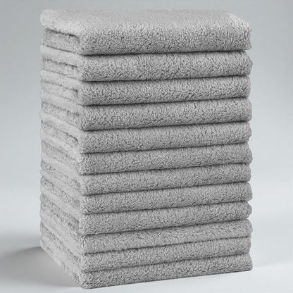 Baby Towels Washcloth Set Absorbent Reusable Cleaning Cloths