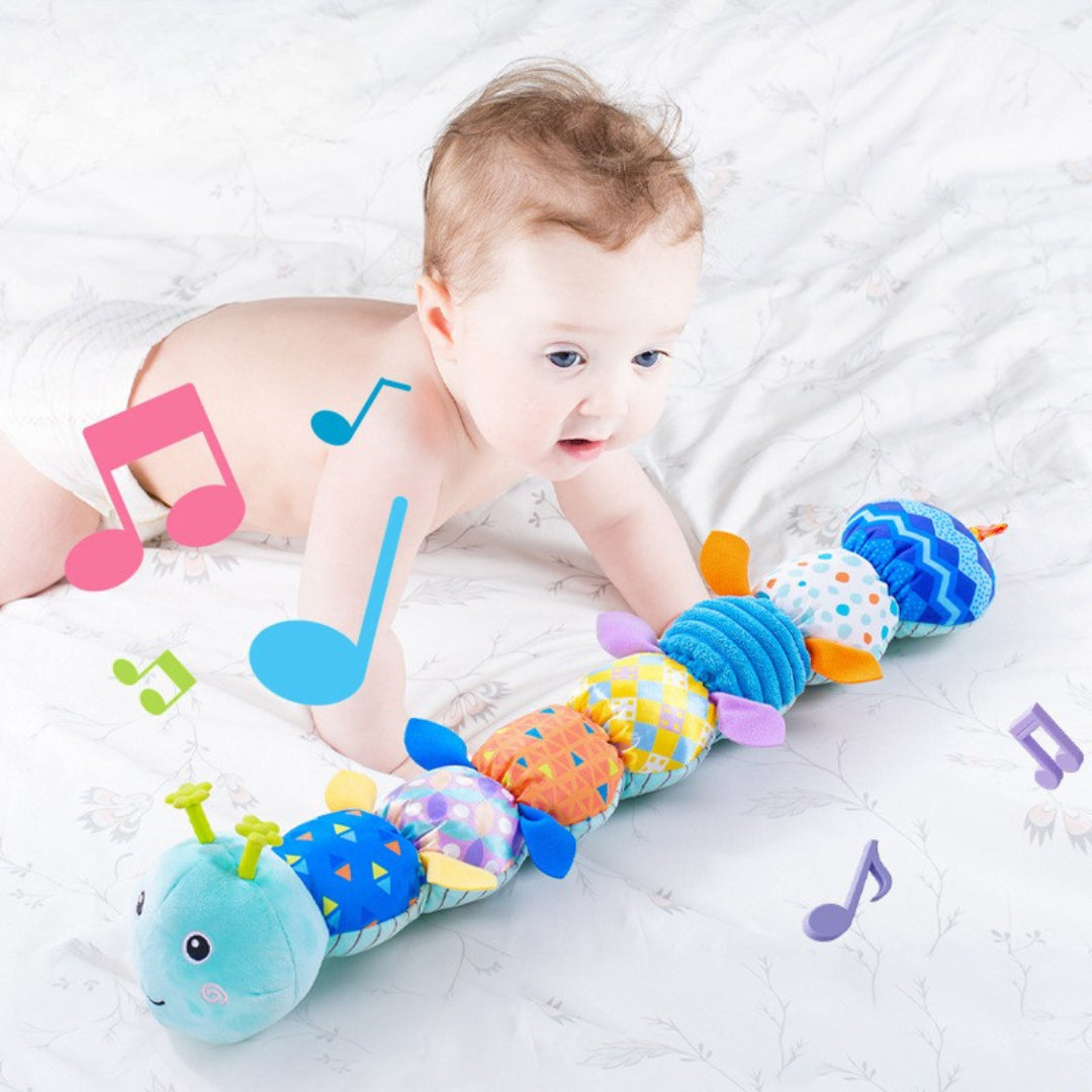 Baby Toys Musical Sensory Plush Caterpillar Rattle