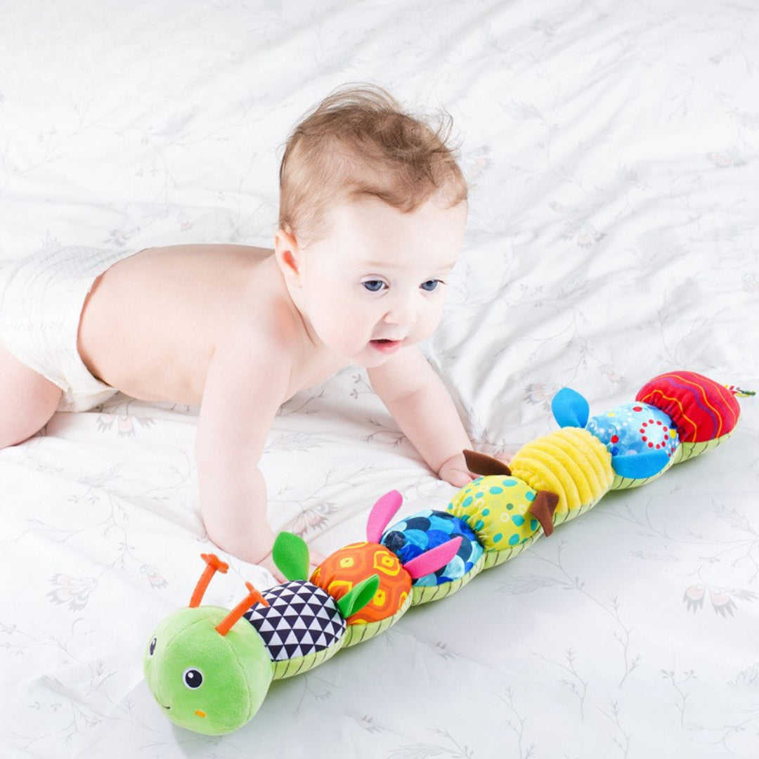 Baby Toys Musical Sensory Plush Caterpillar Rattle