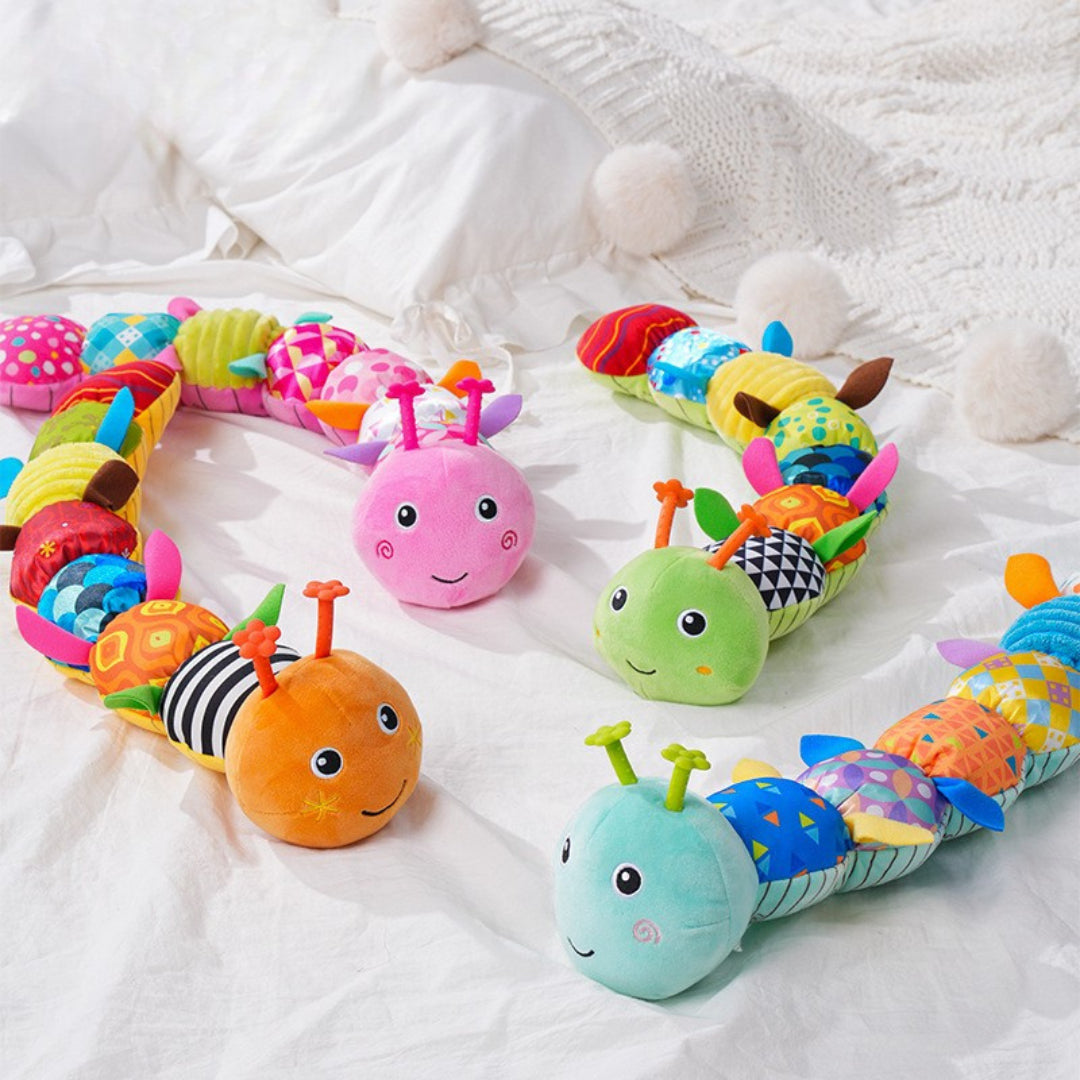 Baby Toys Musical Sensory Plush Caterpillar Rattle