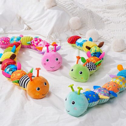 Baby Toys Musical Sensory Plush Caterpillar Rattle