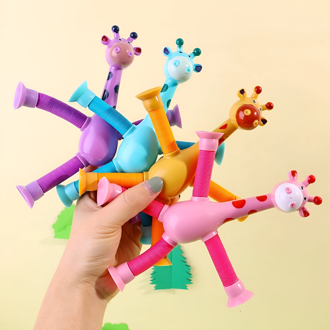 Baby Toys Sensory Giraffe Suction Activity Development Toy