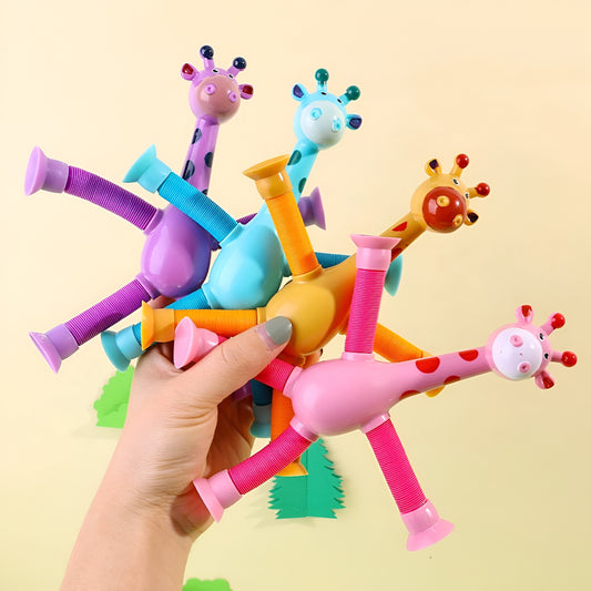 Baby Toys Sensory Giraffe Suction Activity Development Toy