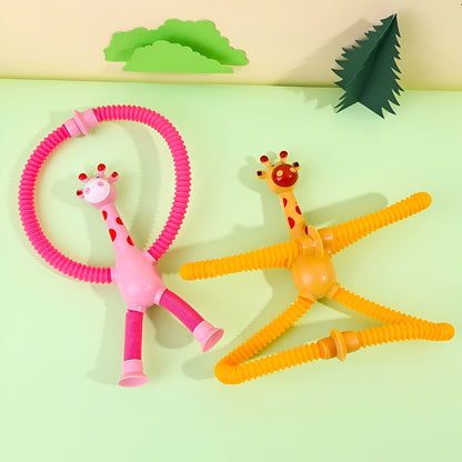 Baby Toys Sensory Giraffe Suction Activity Development Toy