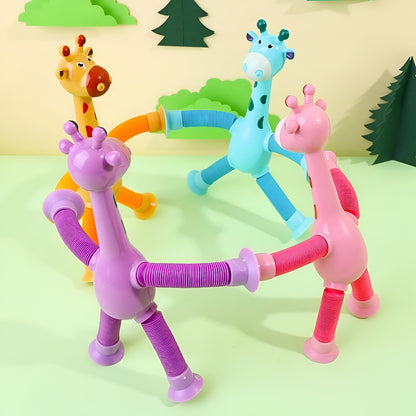 Baby Toys Sensory Giraffe Suction Activity Development Toy
