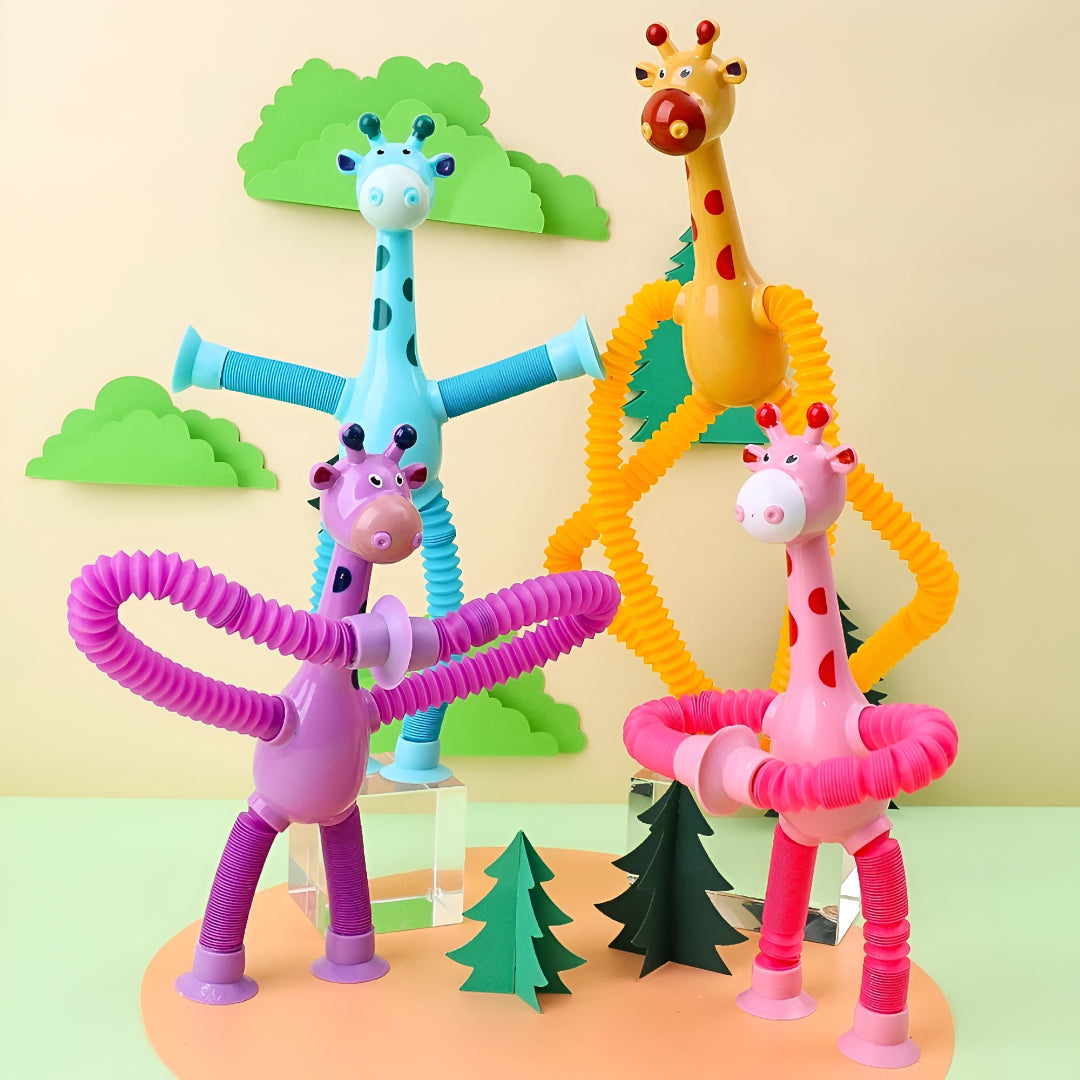 Baby Toys Sensory Giraffe Suction Activity Development Toy