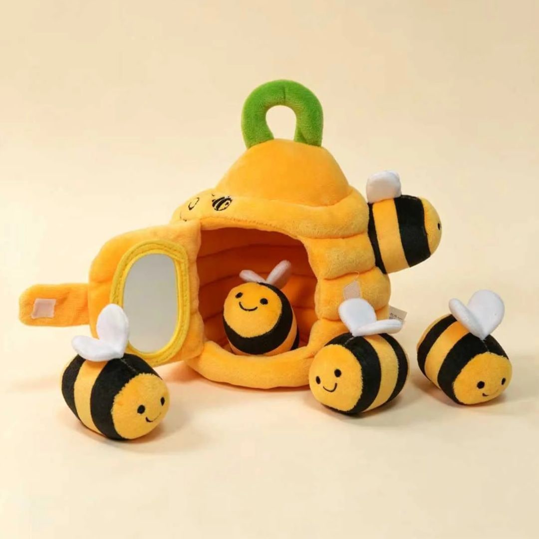 Baby Toys Sensory Rattle Beehive Activity Play Set