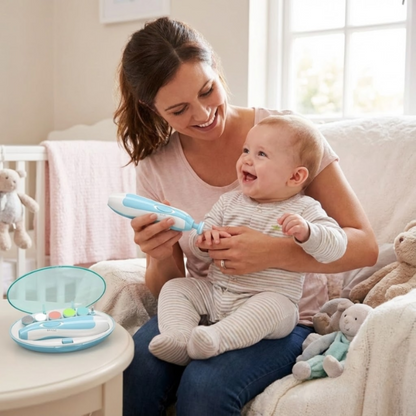 Baby Nail Trimmer Electric Grooming File Kit