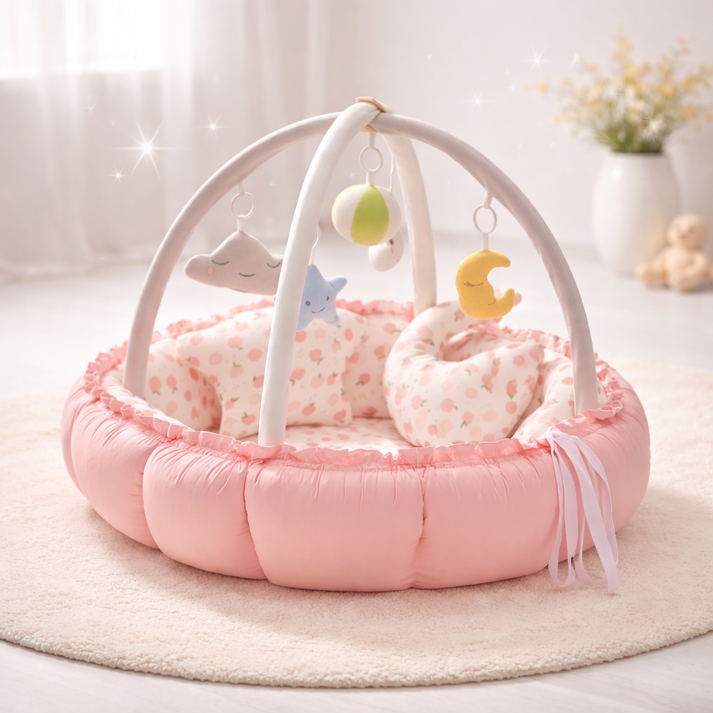 Baby Spielmatte Gepolsterte Aktivitätsgymnastik Bauchzeit Krabbeln