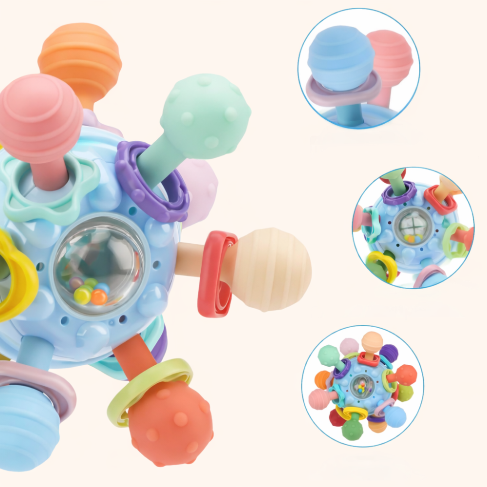 Babyspielzeuge Beißring sensorisches Entwicklungs-Spielzeug