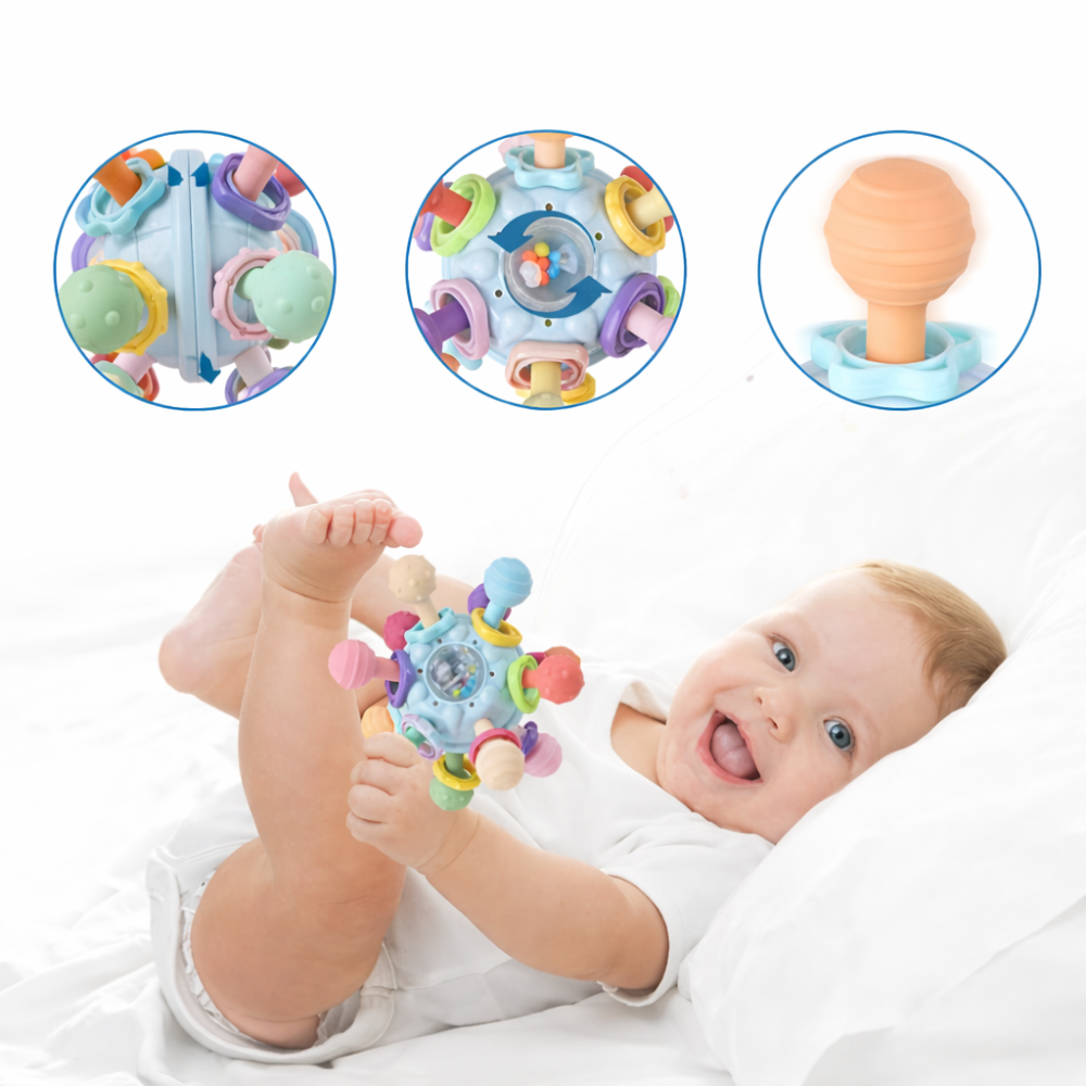 Babyspielzeuge Beißring sensorisches Entwicklungs-Spielzeug