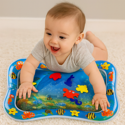 Baby Toys Tummy Time Water Mat Sensory Play Inflatable Activity