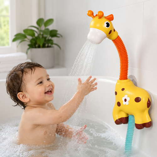 Bath Toys Water Spray Giraffe Toddler Bathtub Play