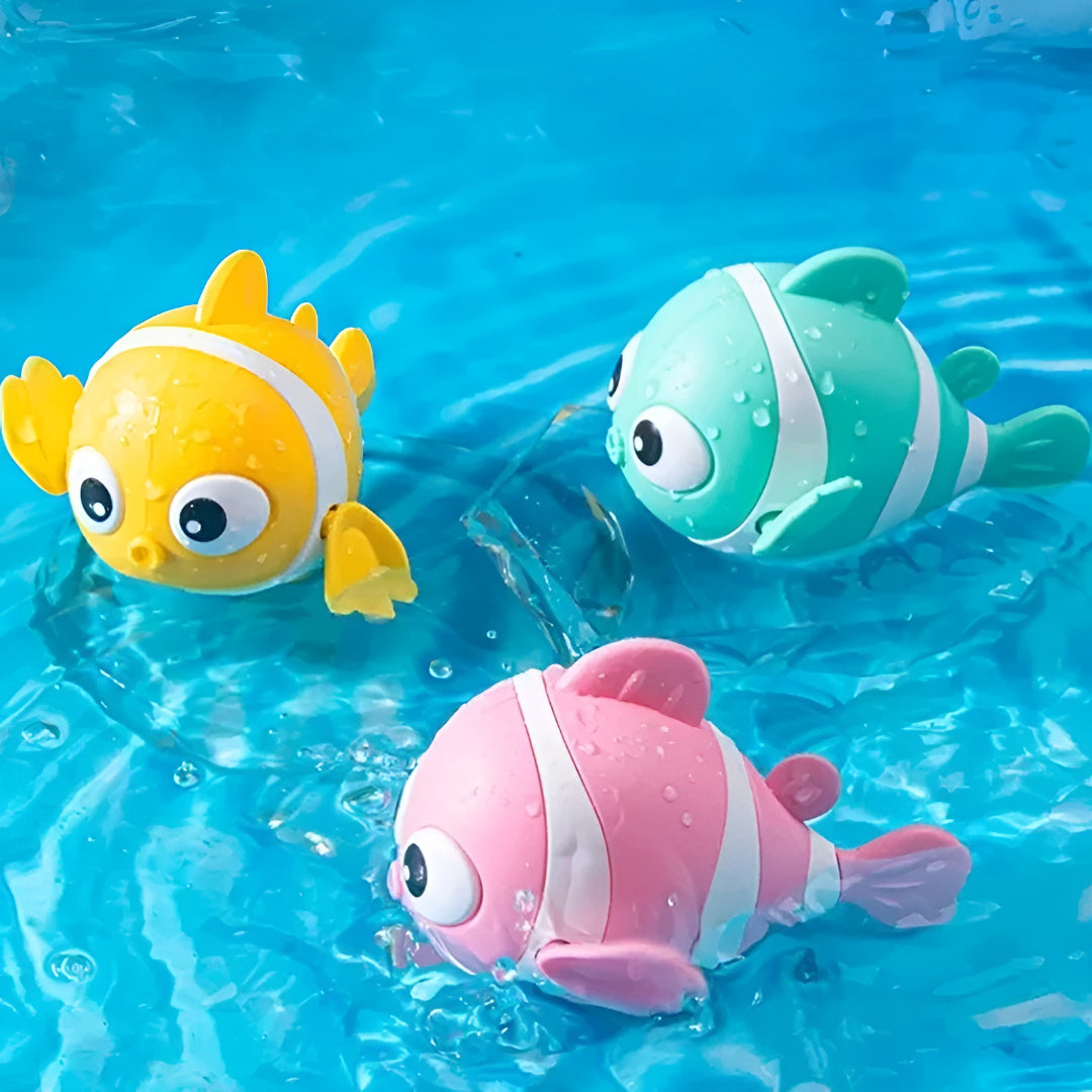 Bath Toys Wind Up Floating Fish Toddler