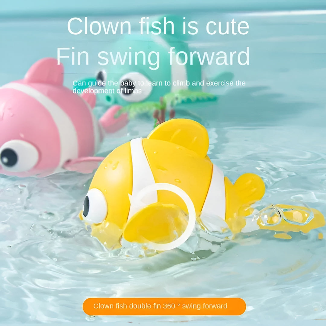 Bath Toys Wind Up Floating Fish Toddler