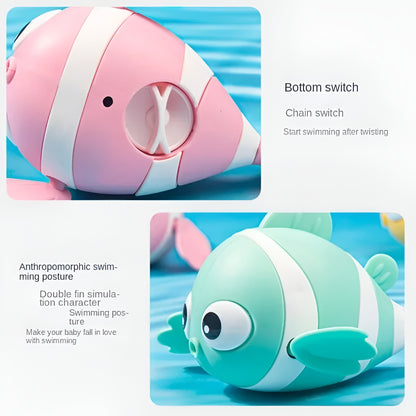Bath Toys Wind Up Floating Fish Toddler