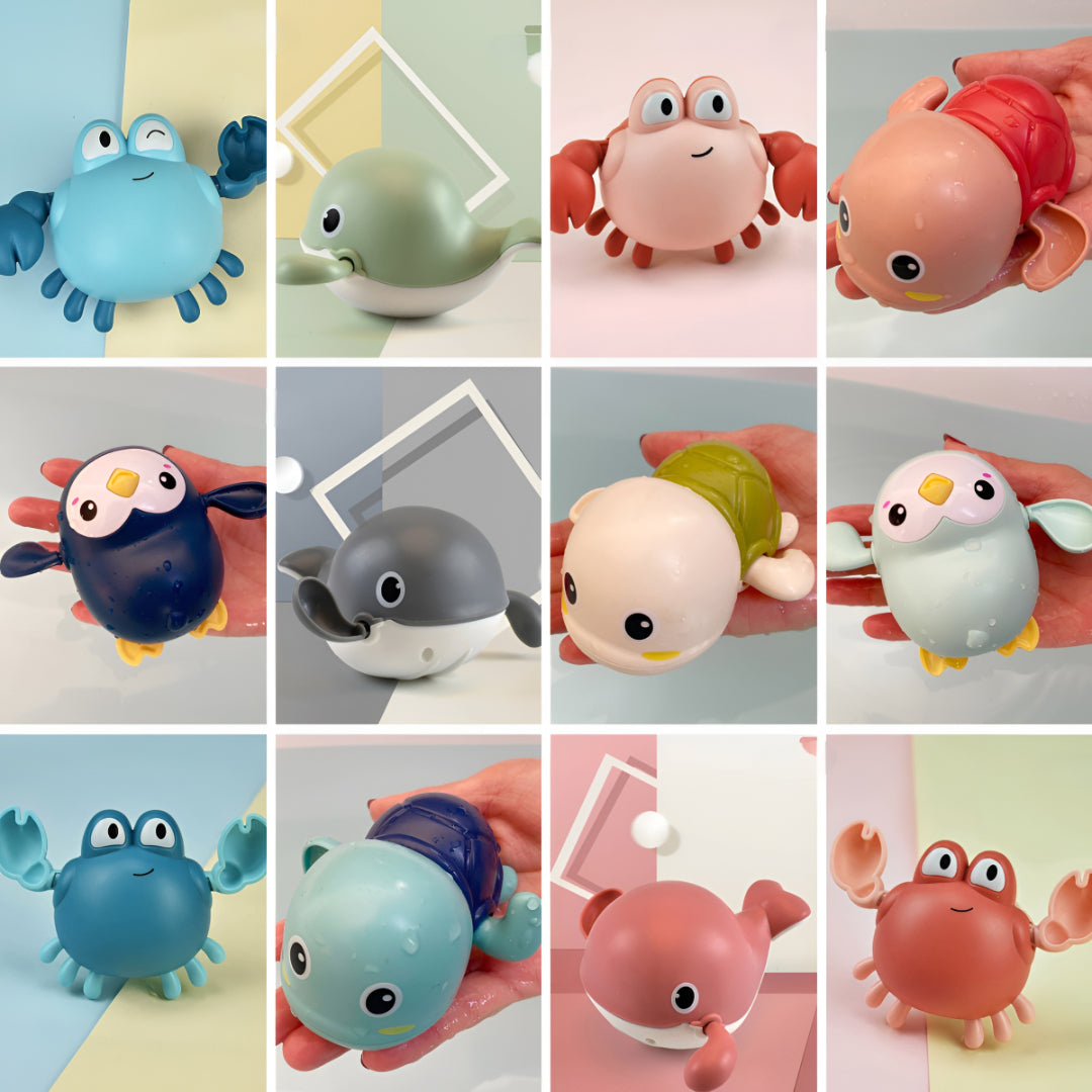 Bath Toys Wind Up Swimming Toys Water Play Set