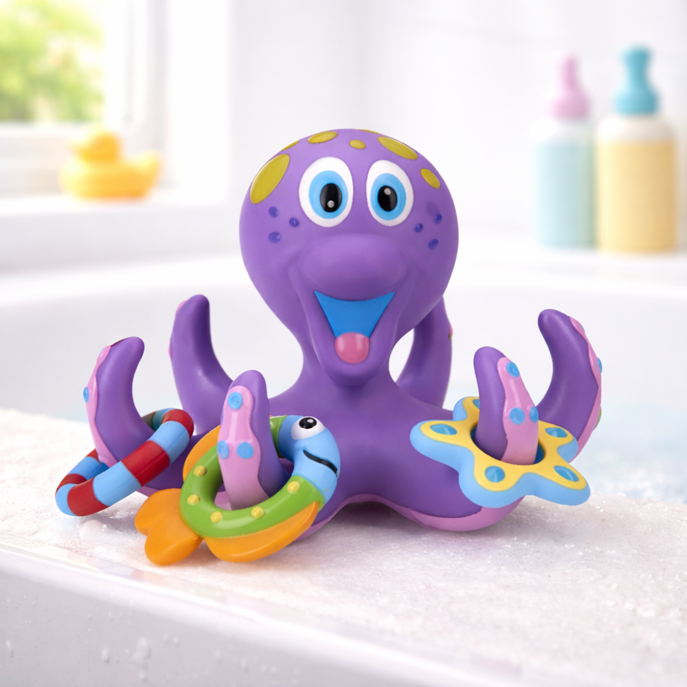 Bade-Spielzeuge Oktopus sensorisches Spielzeug