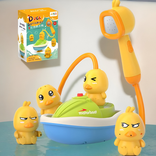 Bath Toys Water Spray Duck Set Kids