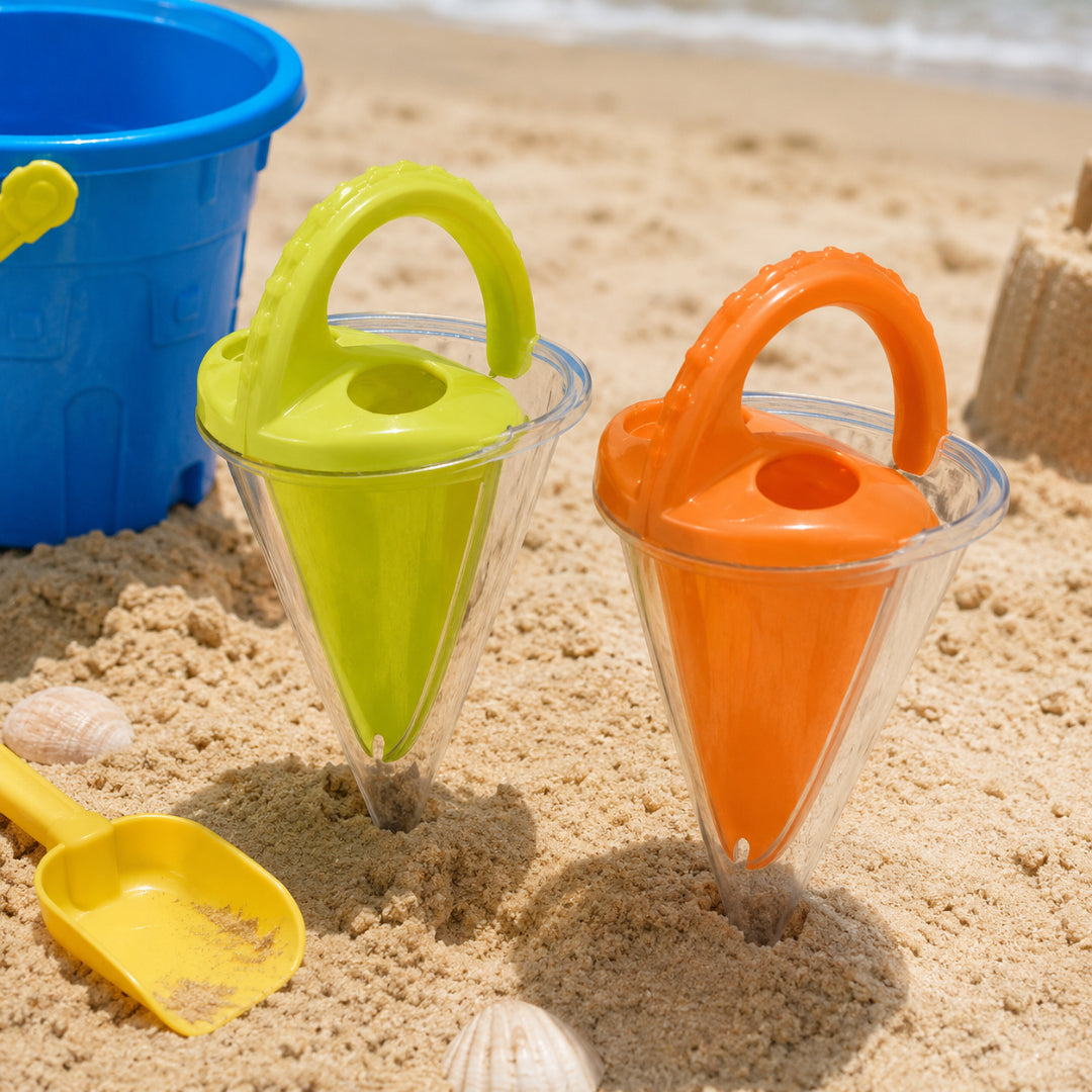 Beach Toy Sand Funnel Outdoor Building Play Set