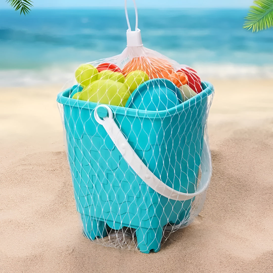 Beach Toys Sand Bucket Set Kids Outdoor Play Tools