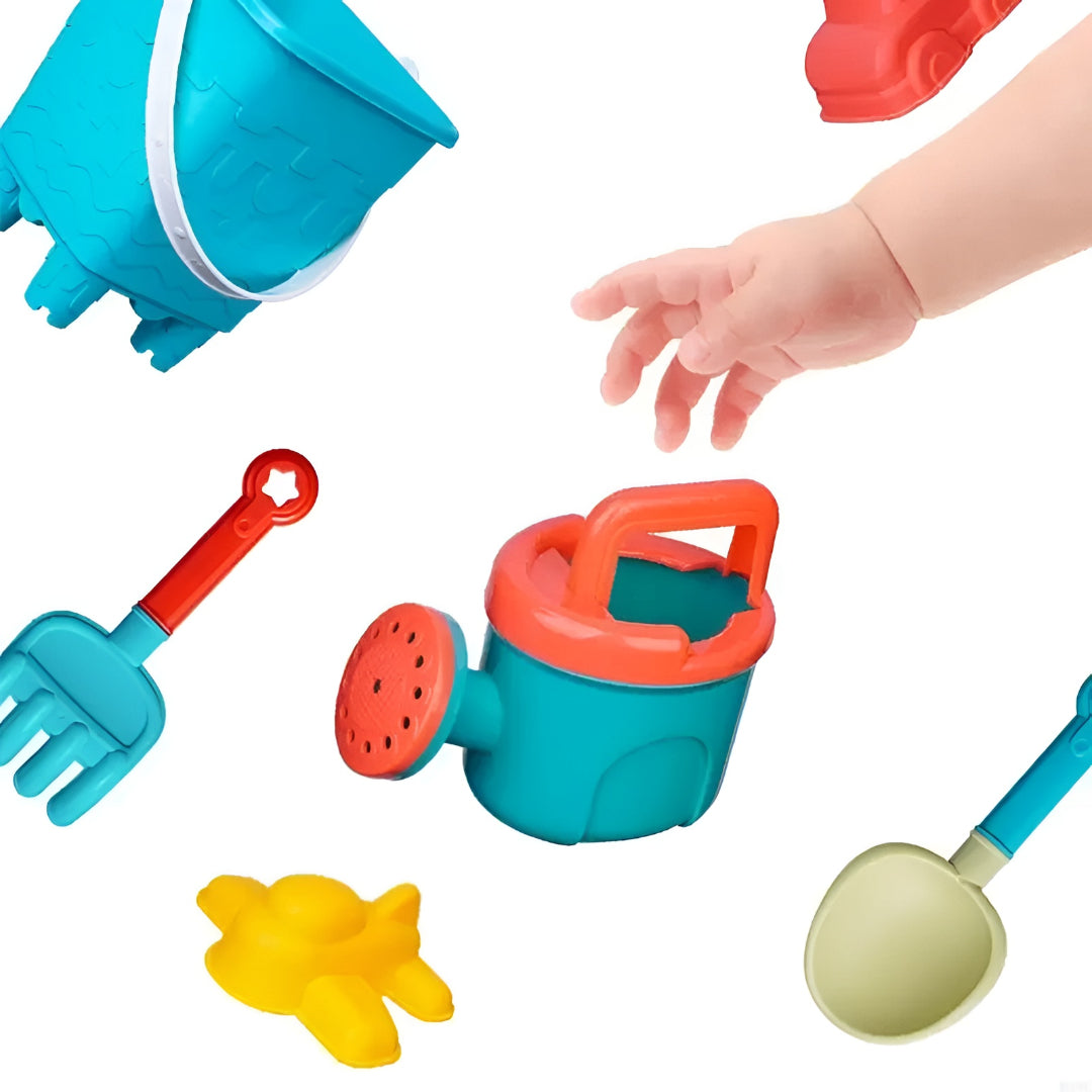 Beach Toys Sand Bucket Set Kids Outdoor Play Tools