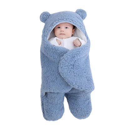 Bear Swaddle Baby Blanket Infant Sleep Sack Wrap