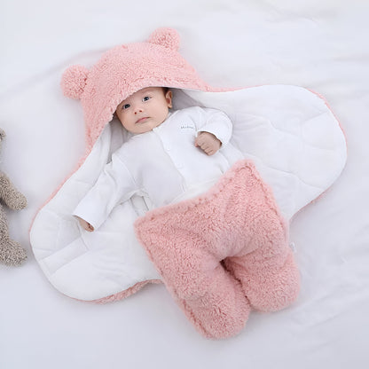 Bear Swaddle Baby Blanket Infant Sleep Sack Wrap