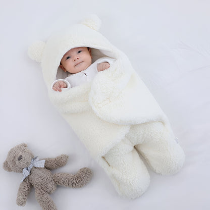 Bear Swaddle Baby Blanket Infant Sleep Sack Wrap