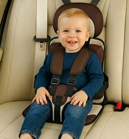 Elevador Portátil para Asiento de Auto para Niños - Arnés de Viaje para Seguridad