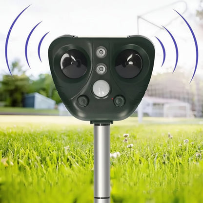 Bird Repeller Deterrent Solar Ultrasonic Outdoor Garden