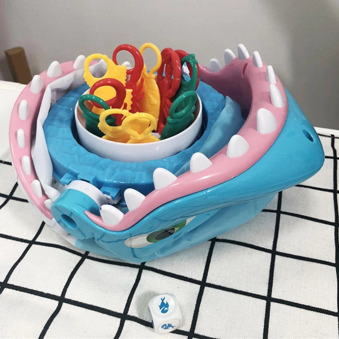 Board Game Fishing Toy Shark Bite Family Activity Set
