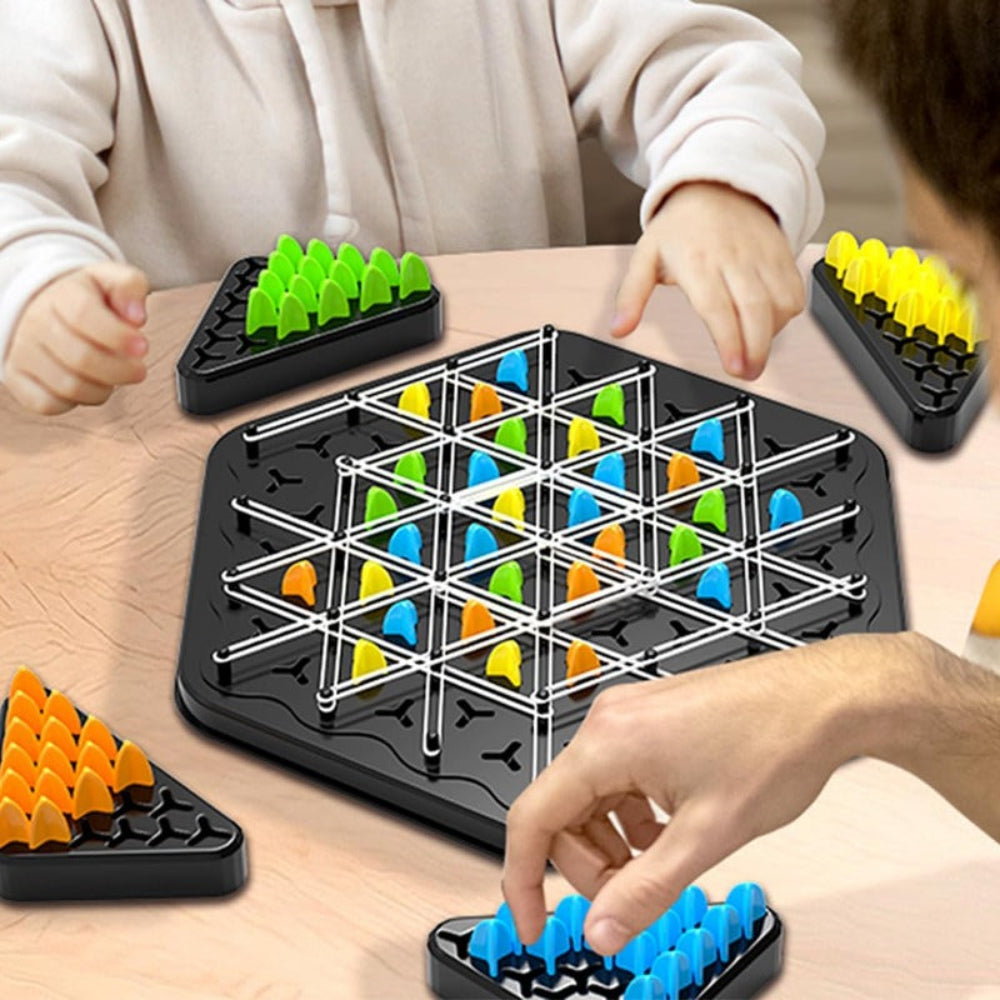 Brettspiel Strategie Dreieck Kette Familien Spielset