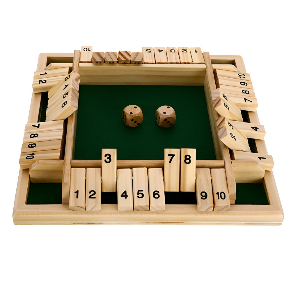 Board Game Wooden Math Style Family Set
