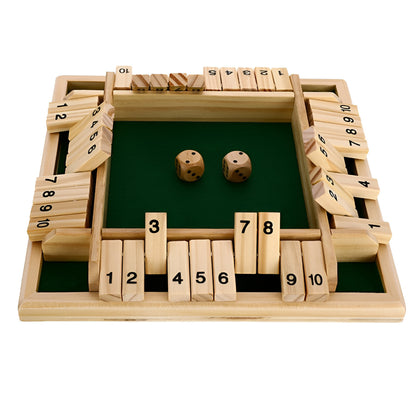 Board Game Wooden Math Style Family Set
