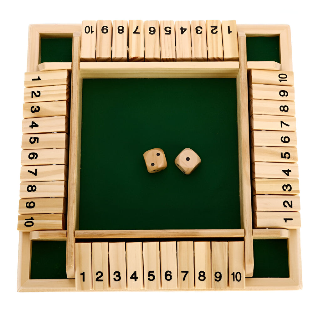 Board Game Wooden Math Style Family Set