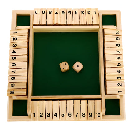 Board Game Wooden Math Style Family Set