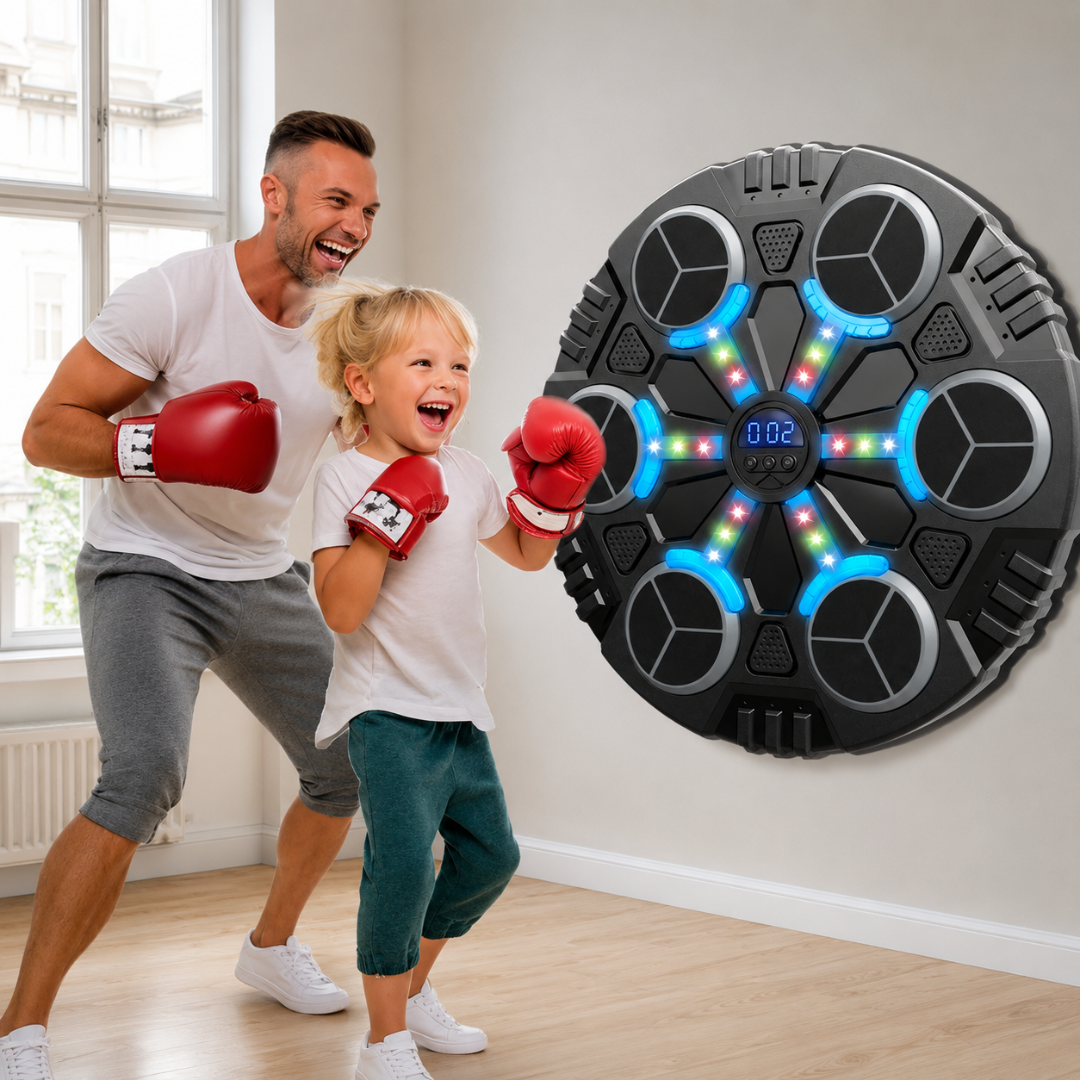 Boxing Machine Kids Interactive Wall Mounted Music Training Game
