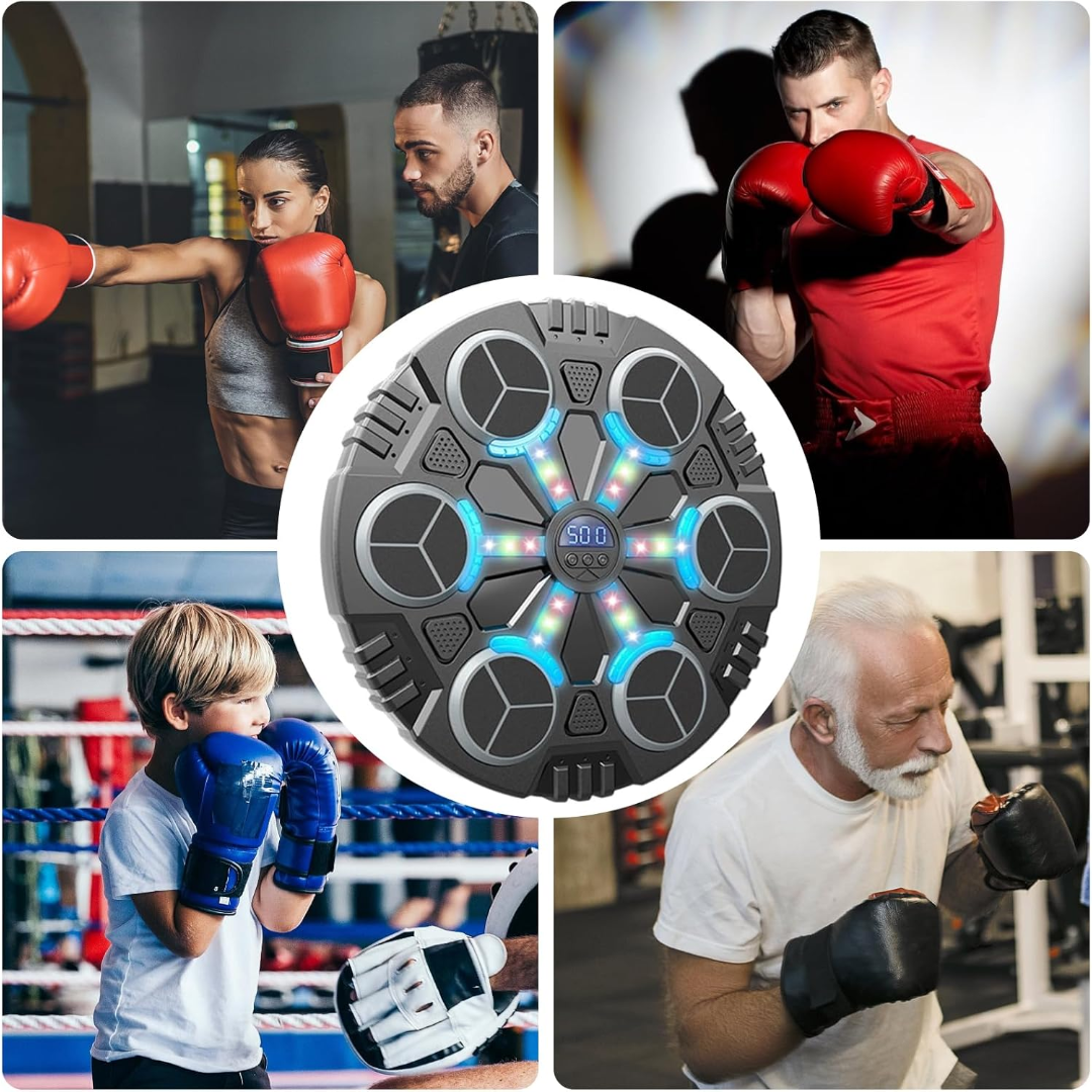 Boxing Machine Kids Interactive Wall Mounted Music Training Game