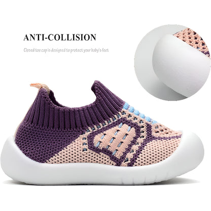 Breathable Kids Sneakers Non-Slip Comfortable Toddler Shoes