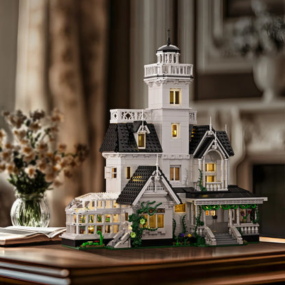 Building Block Set Haunted House Architecture Model