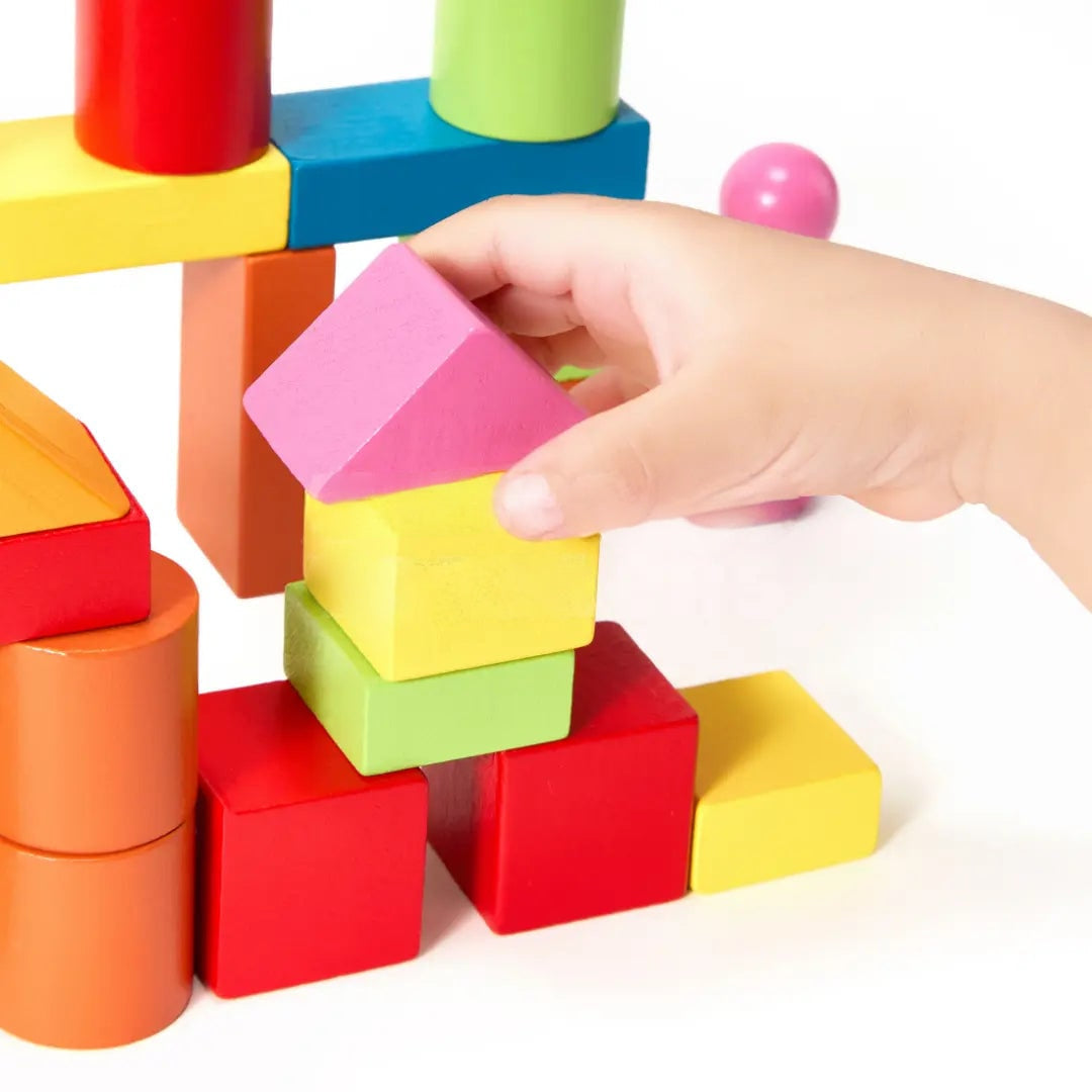Building Blocks Toddler Colorful Stacking Learning Toy Set