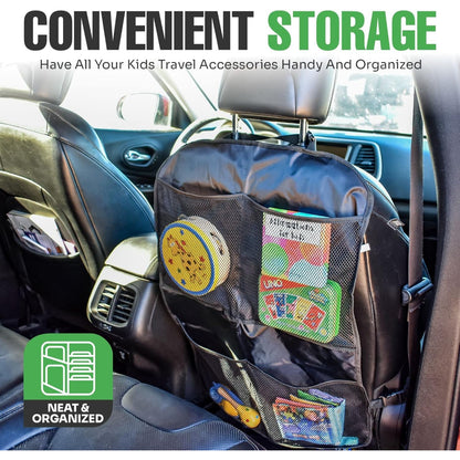 Car Seat Protector Back Seat Kick Guard Cover