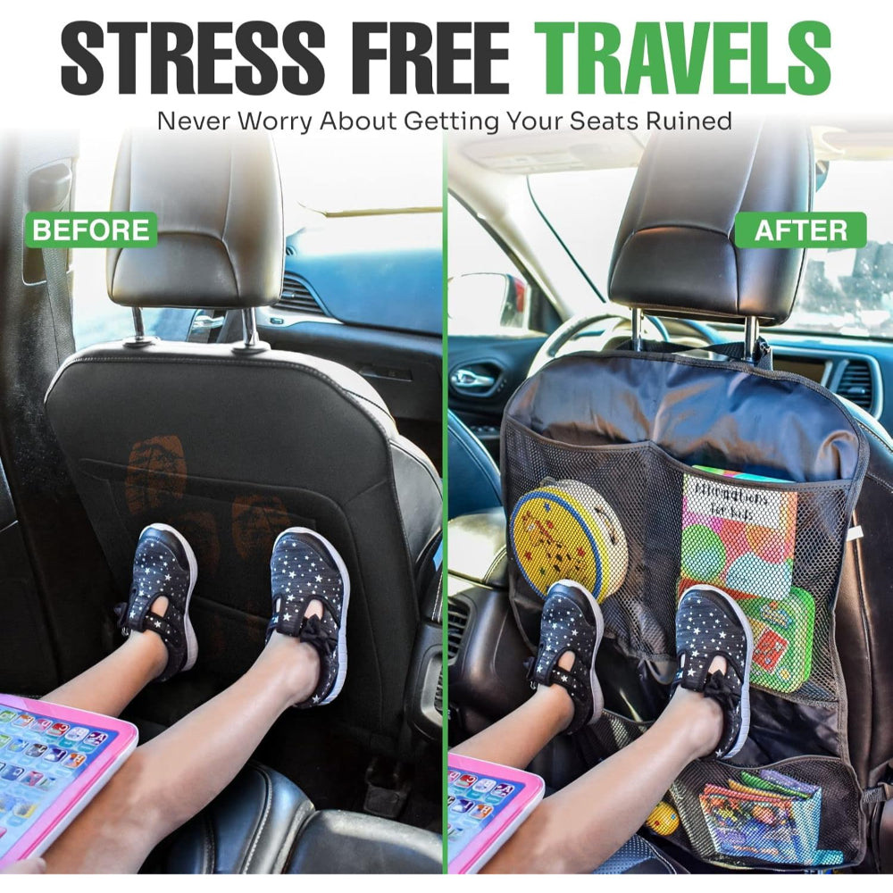 Car Seat Protector Back Seat Kick Guard Cover