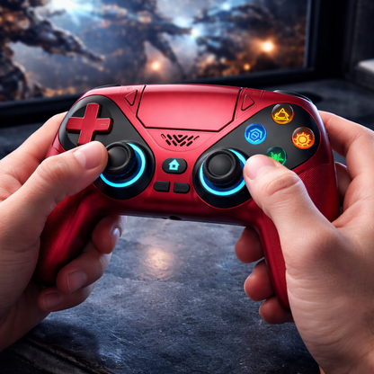 Controlador de juego Mando inalámbrico Vibración Luz Sonido