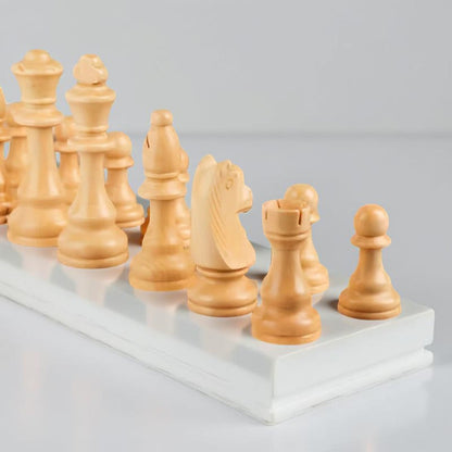 Schachset Holz Klappbares Aufbewahrungs Brettspiel