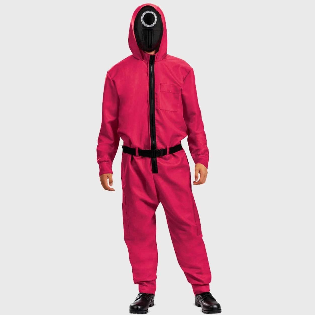 Costume Jumpsuit Guard Outfit Hooded Party Cosplay Costume