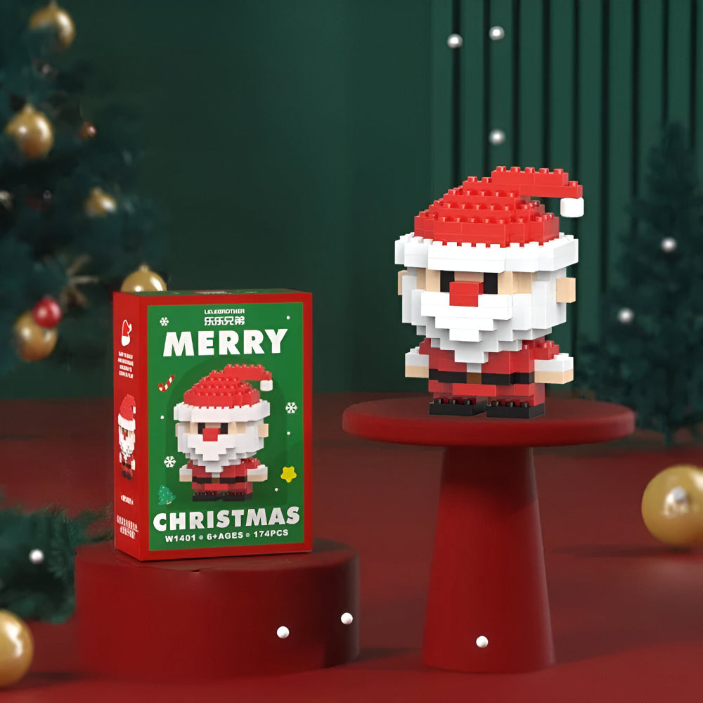 Christmas Kids Building Blocks Figures Set