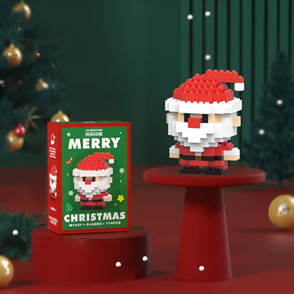 Christmas Kids Building Blocks Figures Set